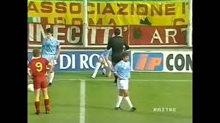 🟠🔴 AS Roma vs SS Lazio ⚪🔵 | ⚽⚽VOLLER GIANNII DI CANIO AMARILDO SOSA⚽⚽ | 1989-1990