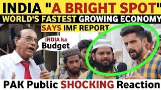 INDIA BECOMES WORLD FASTEST GROWING ECONOMY | BUDGET 2023 | PAKISTANI REACTION ON INDIA | INDIANREAC