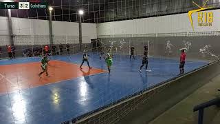 1* rodada futsal adulto  Tuna x  sistema Corinthians 3 x 2 tuna