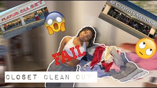 Cleaning Out My Closet... FAIL | Risha Tonae'