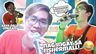 NAG VIDEOKE KAMI SA FISHERMALL! (NAG INGAY)😂 + NAMASYAL KAMING DALAWA NI CYRUS!❤️