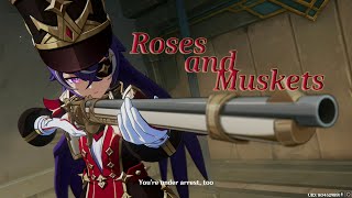 Roses and Muskets (Full Story + Extra Scene) | Genshin Impact | Jap-dub