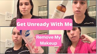 Get Unready With Me |Night Routine| Jasmiiin Jimenez