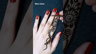 #shorts Simple fingers henna design for starters #mehndi #mehndidesigns #viralvideo