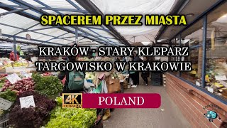 Spacer po Krakowie - Stary Kleparz - Najstarsze, nieprzerwanie działające targowisko Krakowa 🍅🍏🫑🧄