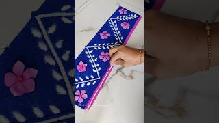 Easy door border rangoli| दारातील सोपी रांगोळी #rangoli #shorts #doorsteprangoli