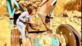 Incredible Work Of Big Rock Jaw Crusher Machine