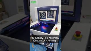 POE Turnkey PCB Assembly 100% AOI tested before shipping