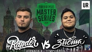 RAPDER VS ZTICMA   FMS mexico jorna 4 *batalla epica*