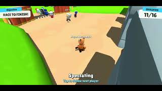 stumble guys funny moment (22) sad moment - stumble guys gameplay - android gameplay