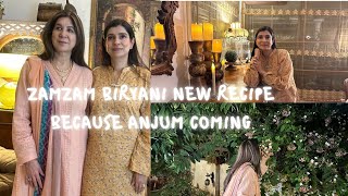 Zam Zam Biryani New Recipe 💕 💕 Because Anjum Coming ♥️ ♥️ @Mama Galore ♥️ ♥️ Vlog 437