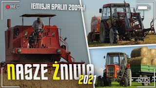 ☆ EMISJA SPALIN 200%! ☆ NASZE ŻNIWA 2021 ☆ GR MACIEJCZUK ☆ BIZON Z056 ☆ ZETOR 7340 ☆ URSUS C-360 ☆