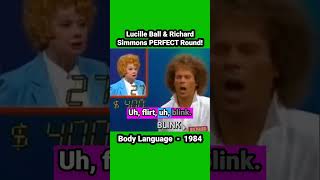 Lucille Ball & Richard Simmons PERFECT Round! #lucilleball #richardsimmons #gameshow #1980s #love