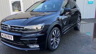 2016 66 NEW SHAPE VW TIGUAN 2.0TDI 4 MOTION R LINE