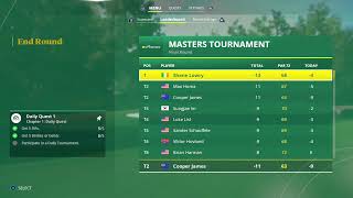 EA Sports PGA Tour - Career S1 - Week 12 - The Masters, Augusta National Golf Club LIVE (PS5)