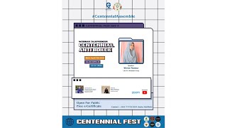 WEBINAR TALKPRENEUR | CENTENNIAL FEST 2021