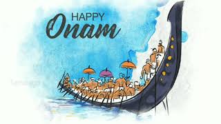 Happy Onam Wishes 2021 WhatsApp status #Onam