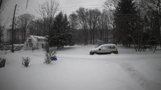 Timelapse - PA Winter Storm 1/31/21-2/2/21