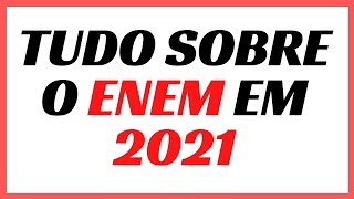 FIQUE POR DENTRO DO ENEM 2021 | Coletiva de Imprensa sobre Enem 2021