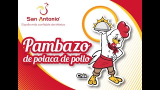 Pollos San Antonio; Preara esta fácil receta de pambazo de polaca de pollo