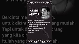 Chairil Anwar #9 | Life Quote | Indonesian-Russian-English #quoterusiaindonesia #love  #quotes