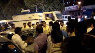 Car Accident - Three Car Hitting @ Giriyas, Marathahalli-Bangalore