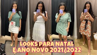 PROVANDO LOOKS DE NATAL E ANO NOVO 2021/2022 (Havan e Pernambucanas)