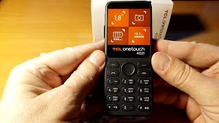 TCL ONETOUCH 4021 | Стильный и надежный телефон