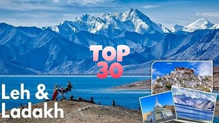 TOP - 30 PLACES TO VISIT IN LEH 😍| लेह की 30 खुपसूरत जगह | LEH TOURIST PLACES @Travel Universe