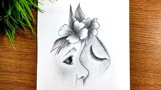 Easy and Creative Pencil Drawing for Beginners step by step | Mother's Day Special