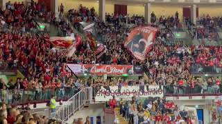 Trieste-Reggio Emilia...il tifo dalla Nord 2024/25