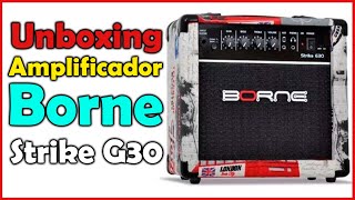 Amplificador Borne Strike G30 para guitarra de 15W cor preto 110V220V