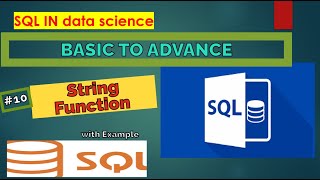 String Functions in SQL | Functions in SQL | SQL Tutorial in Hindi 10