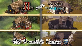 CONAN EXILES MEETS AGE OF EMPIRES #19 FRANKISH HOUSES