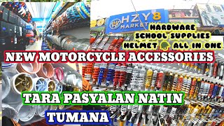 NEW MOTORCYCLE SPARE PARTS AND ACCESSORIES, TARA PASYALAN NATIN.