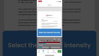 How To Remove Distortions From your documents using Document Scanner App on Your iOS device