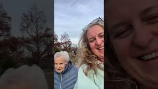 Walking with my 94 year old grandmother