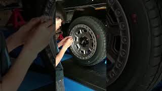 MODIFIKASI MOBIL GRAND MAX USE VELG XTS02 HSR R15 TYPE OFRUAD + BAN 185 60