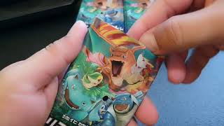 Japanese Pokemon Remix Bout Booster Box Pack Opening. Pulled all 3 Starter Pokemon GX Cards!!!