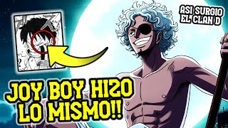 NO PUEDE SER! JOYBOY es el PIRATA del PARCHE: Este es el ORIGEN del CLAN de LOS D - ONE PIECE TEORÍA