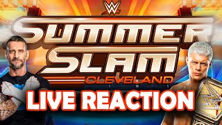 WWE SUMMERSLAM 2024 LIVE REACTION IN ITALIANO!