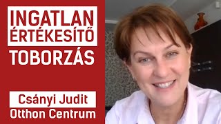 INGATLANÉRTÉKESÍTŐ TOBORZÁS - REFERENCIA - CSÁNYI JUDIT - Otthon Centrum - OnlineToborzás.hu