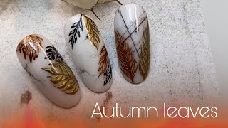 Autumn leaves 🍁 with magic pigments