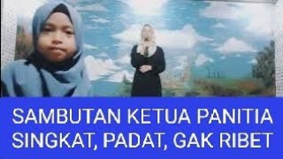 Pidato Sambutan Ketua Panitia.PP MH-HM