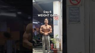 Weight gain & weight loss day 6 #aesthetic #bodybuildingmotivation #motivation #naturalbody #vege