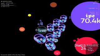 Agar.io/Astr.io | Love & Obsoleto DUO Splitrunning Tricks ♥ 1/3