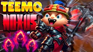 TEEMO JUNGLA AHORA es el REY del NUEVO MAPA de NOXUS😈