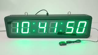 Digital Synchronous Wall Clock - CLK04D6DG_GPS