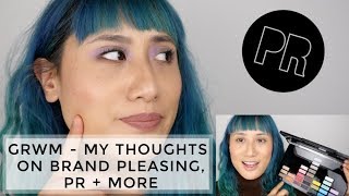 GRWM - My thoughts on brand pleasing, PR etc ft. MAC x Jeremy Scott Lo-Fi Palette