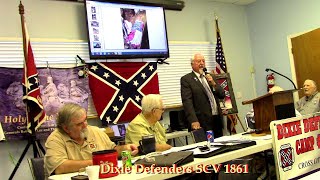 Confederate Memorial 2022, 'Dixie Defenders'  Forrest Reinternment, SCV 1861, Florida